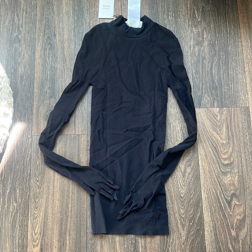 SIMKHAI WOLFORD GLOVED MINI DRESS
